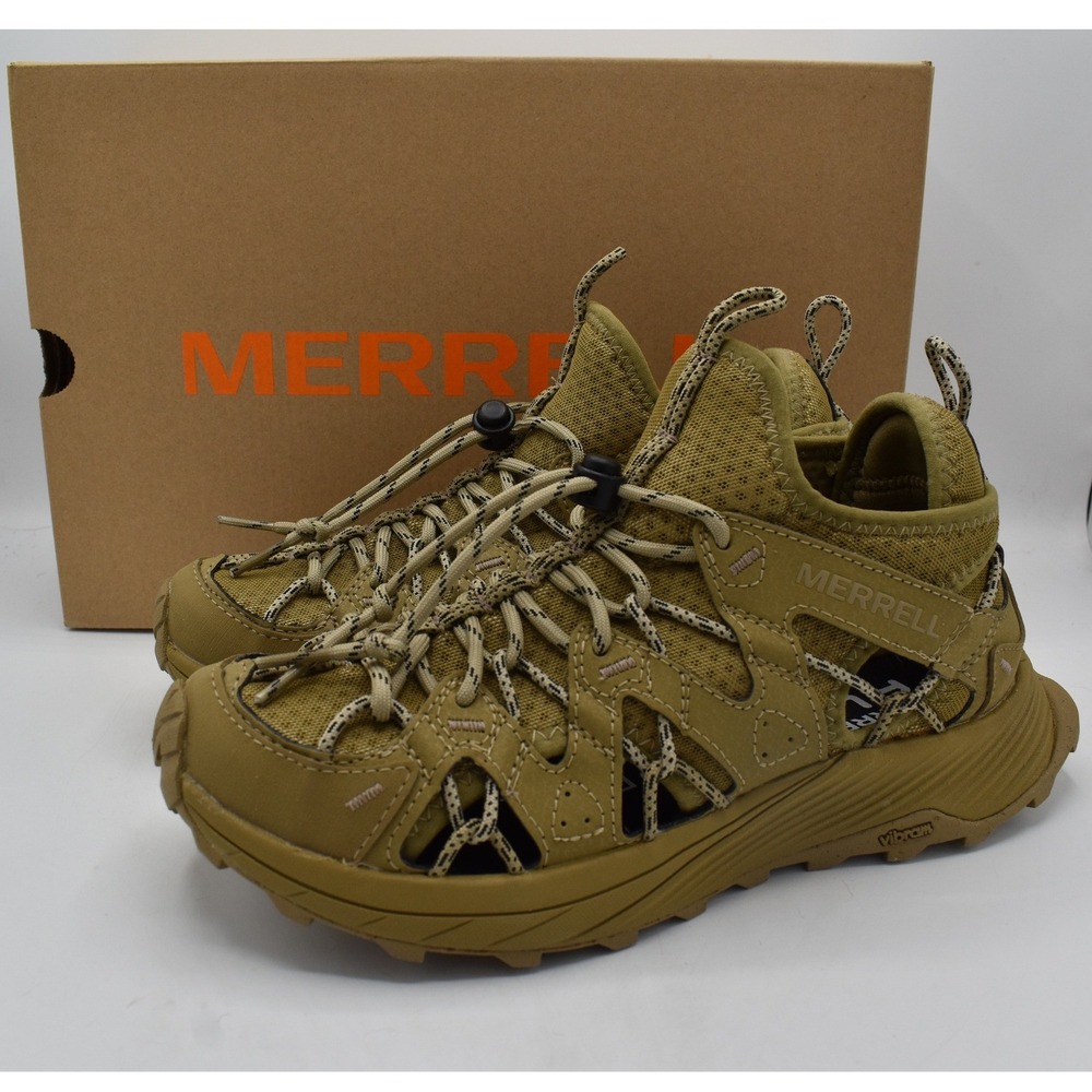 Merrell Moab Flight Sieve 1TRL Womens 8 Coyote NEW Hiking Trail Sandals Shoes